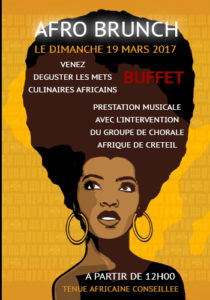 affiche brunch africaine